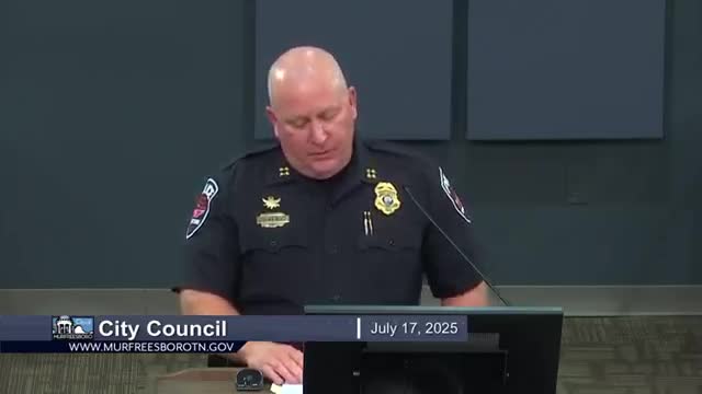 Murfreesboro approves MOUs to apply for $1.05 million in state SRO grant funding for 14 schools