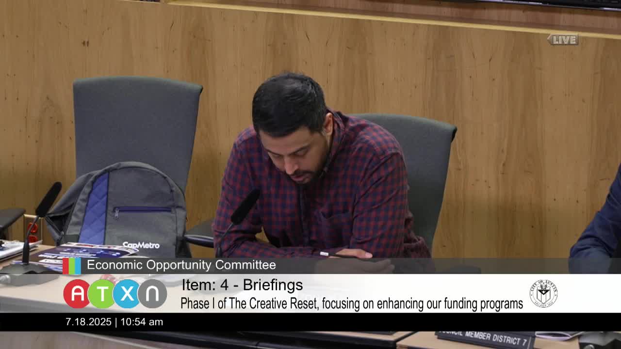 Angela Means outlines ACME's strategic plan for Austin's arts and culture funding