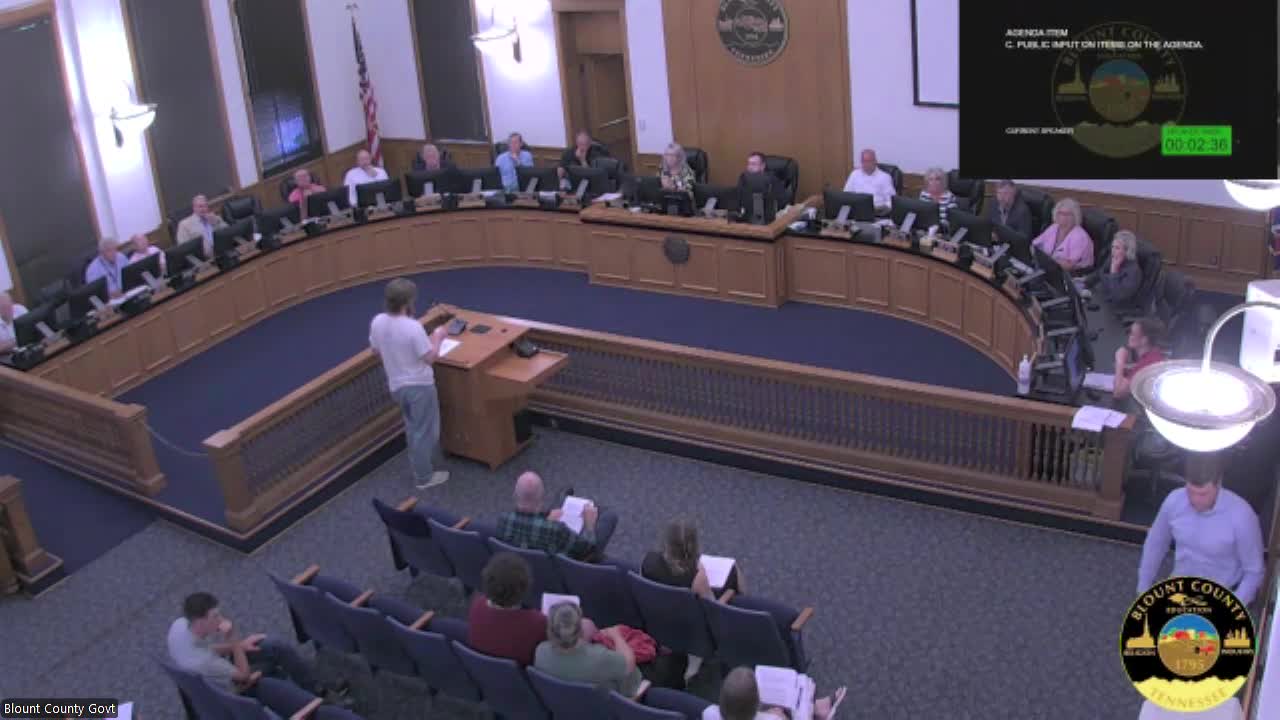 Blount County Commission Approves Multiple Sheriff's Office Grant Applications