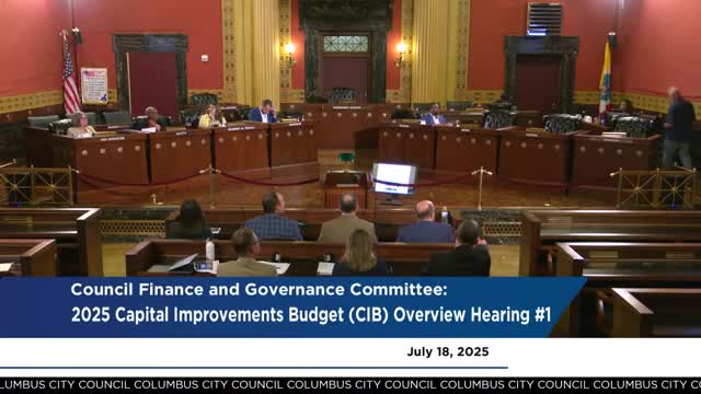 Columbus Department of Public Services proposes $255M capital improvements budget for 2025