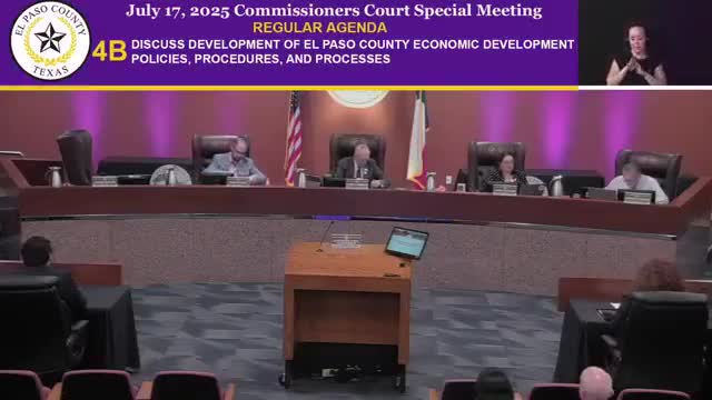 El Paso County narrows but preserves flexibility on business wage rules as economic development policy is revised