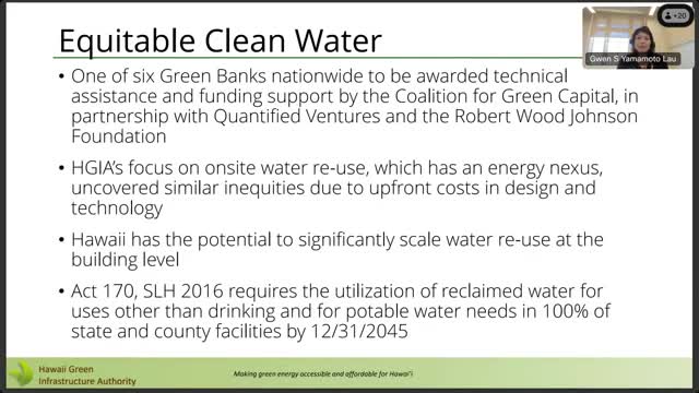 HGIA Hosts Water Reuse Workshop to Promote Clean Water Initiatives and Engage Stakeholders