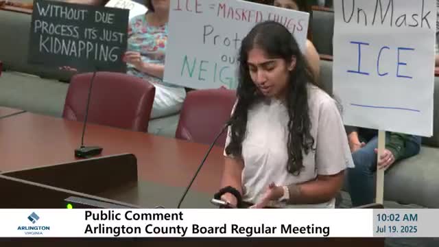 Arlington Residents Challenge Public Comment Rules and Advocate for Community Input