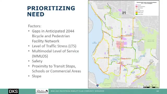 Sammamish City Council evaluates pedestrian safety improvements and facility recommendations