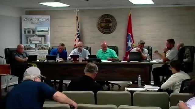 Westmoreland council adopts 2025–26 budget after brief public hearing