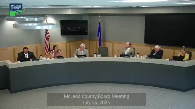 County staff report progress on County Road 1 paving, Glencoe utility work and road jurisdiction changes