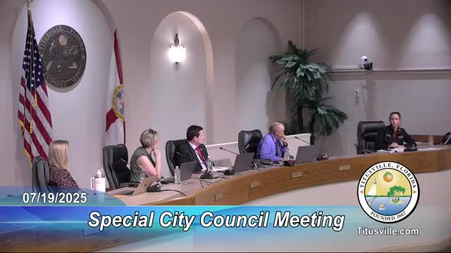 Titusville Council considers interim manager Vahte for permanent position amid candidate challenges