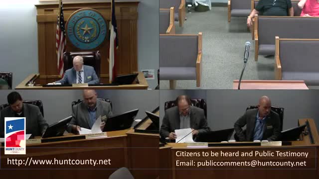 Hunt County court directs staff to load 3% pay increase into preliminary 2025–26 budget; requests to be prioritized