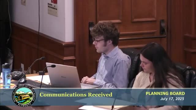 Planning Board Considers Zoning Amendments for Mixed Use Development in Plymouth