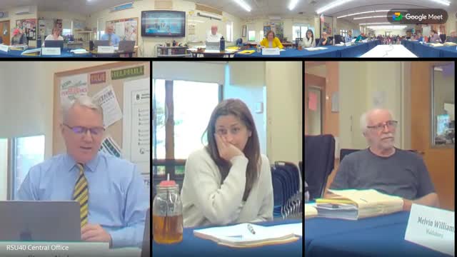 School Board Interviews Student Representatives Ahead of Next Year
