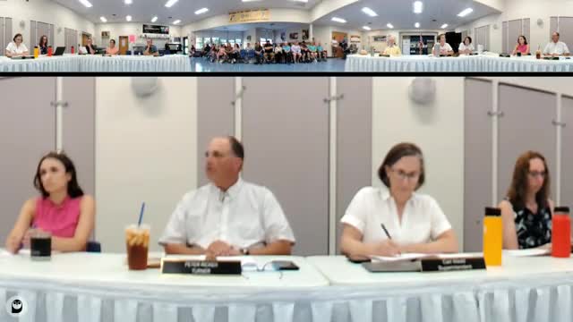 Turner Resident Bob Manchester Advocates for Girls' Sports Rights at School Board Meeting