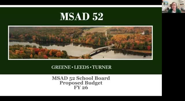 Superintendent Carrie Meds updates SAD 52 community on proposed school budget ahead of voting