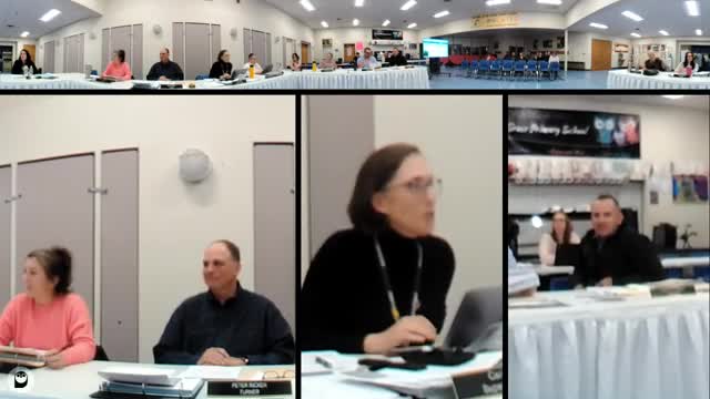 Green Parent Advocates for Latin Language Program at Local School Board Meeting