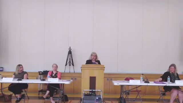 Gregory I'm elected as moderator for RSU 5 budget meeting ahead of June referendum