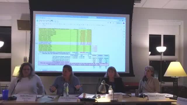 Education Budget Discussion Centers on Staffing Cuts and Community Communication Strategies