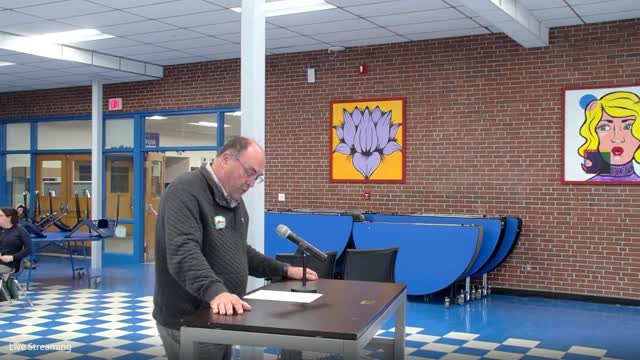 RSU 10 School Board Recognizes Greg Gugina for Years of Dedicated Service