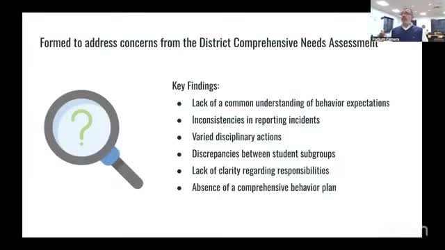 School District Develops Comprehensive Behavior Plan Addressing Discipline Inequities