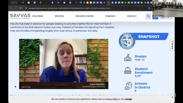 Maine District Implements SIOP Framework to Support Multilingual Learners