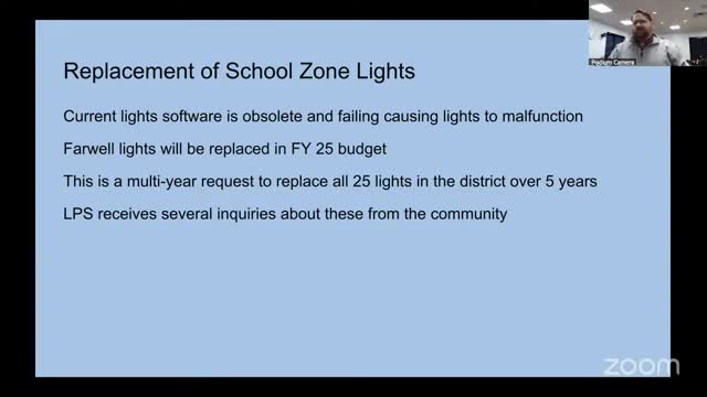 School District Requests $50K Annually for Lighting and Fire Alarm Upgrades