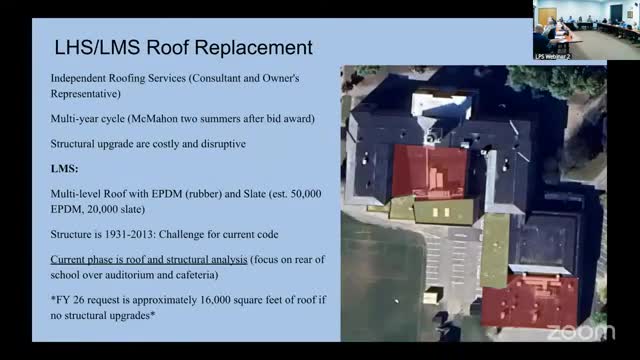 School District Analyzes Roofing Needs for LHS and LMS Replacement Projects