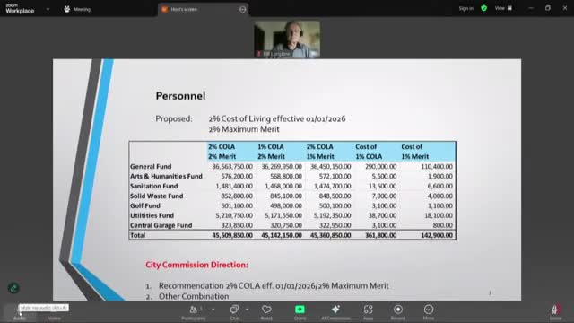 Salina commissioners tentatively back 2% COLA, hold tax rate at revenue-neutral in budget study session