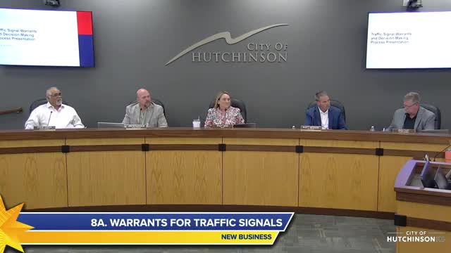 City traffic engineer says six studied intersections do not meet national signal warrants; staff and council weigh safety, costs