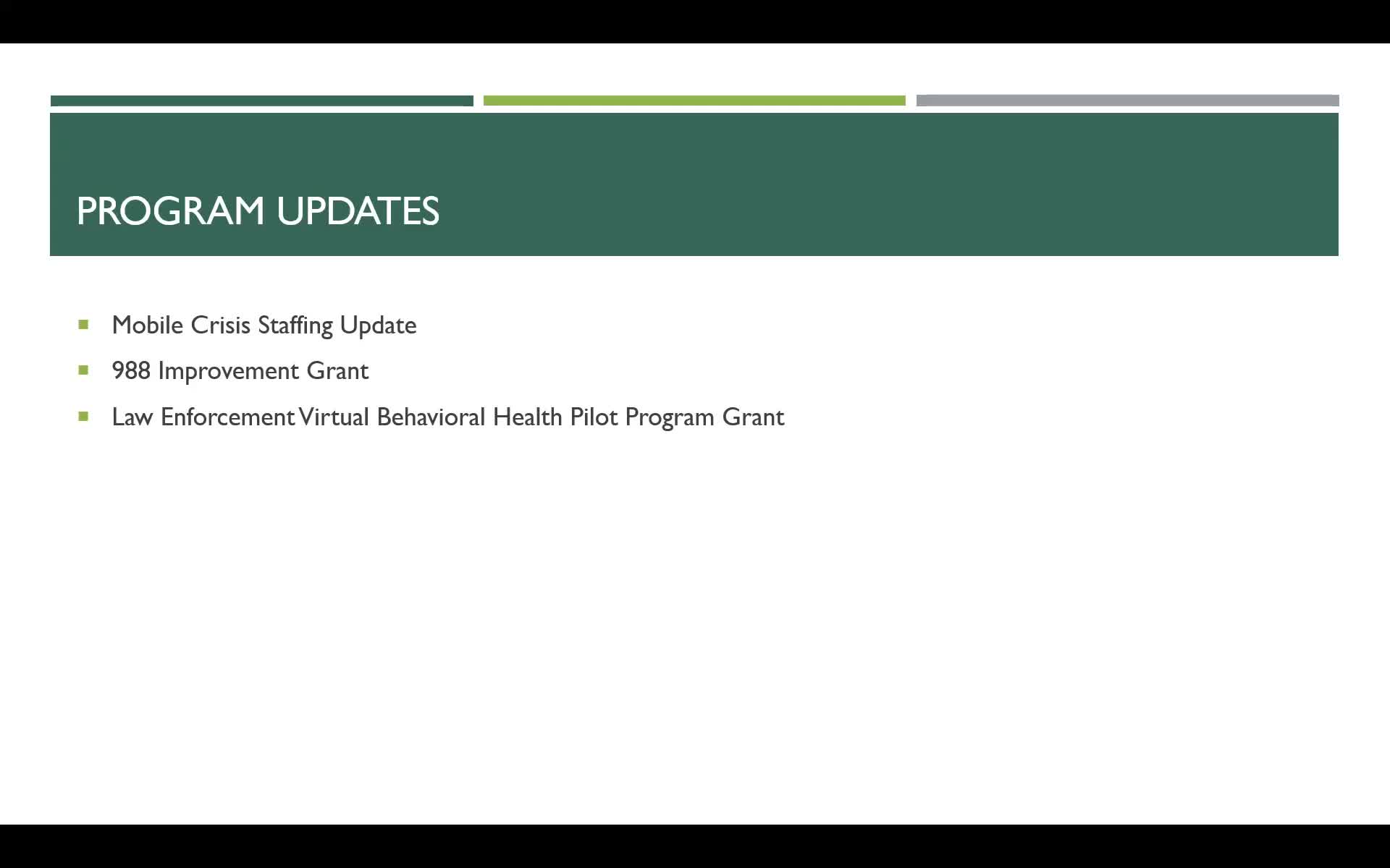 State emergency rule and $10M in budget open path for regional crisis care facilities; Dane County awaits Medicaid guidance