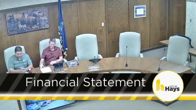 Hays posts May finances: revenues down year‑over‑year, sales tax trend remains positive