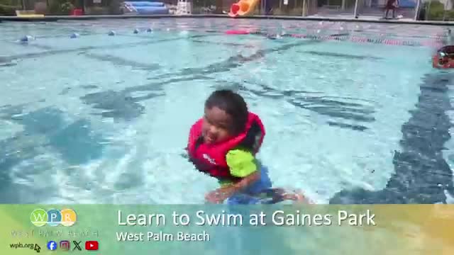 Gaines Park Offers Year-Round Swimming Lessons Amid Florida's Drowning Rates