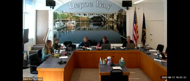 Depoe Bay adopts fiscal 2025-26 budget, approves associated state-shared revenue resolutions