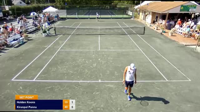 Panu Reflects on Career Transition While Competing Against Holden in Tennis Match
