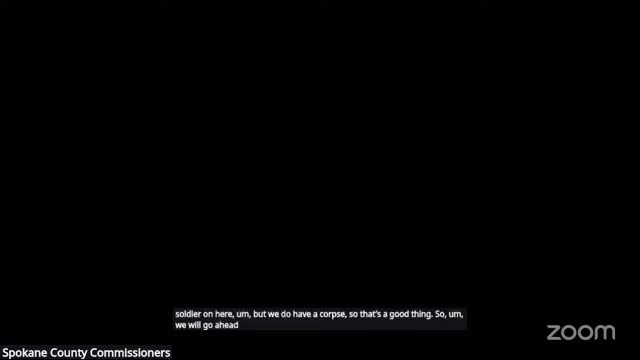 Chandra Foxy presents concerns over budget process during county meeting