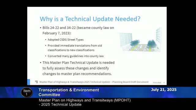 Montgomery County Council finalizes Complete Streets Master Plan in transportation update