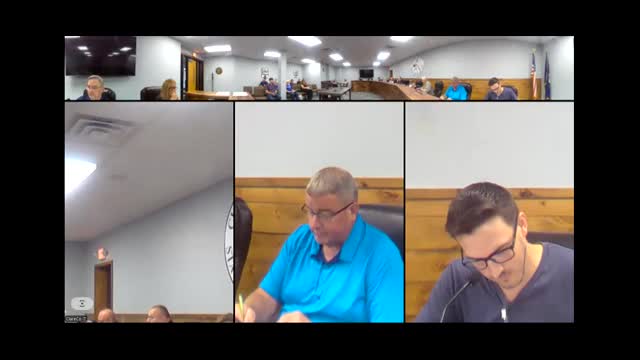 Arthur Township Resident Questions Officials During Public Comments Session