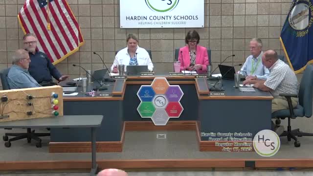 Hardin County Schools Board Commits to Prioritize Children and Professionalism
