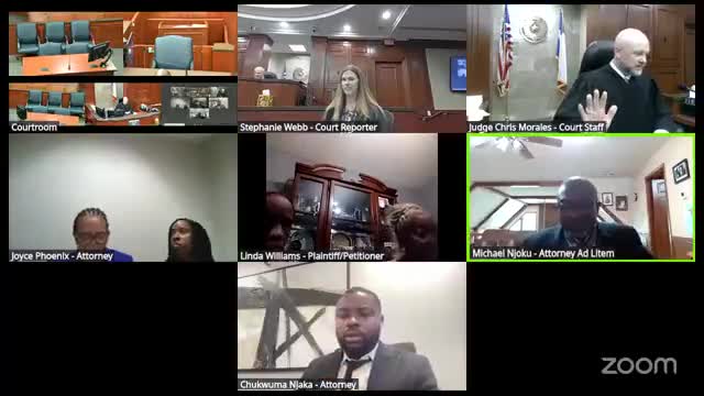 Court Convenes for Airship Proceedings in Estate of Jimmy Lee Williams