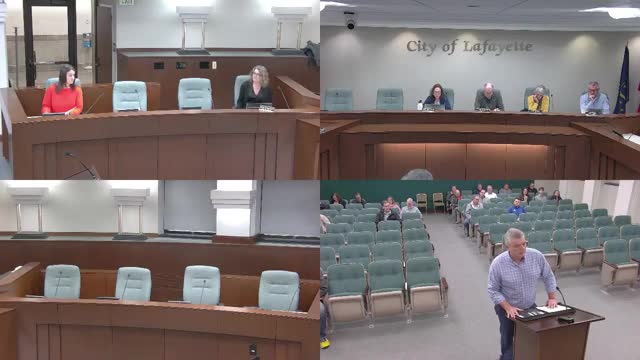 Lafayette City Council Approves Claims and Surplus Property for Habitat Restore