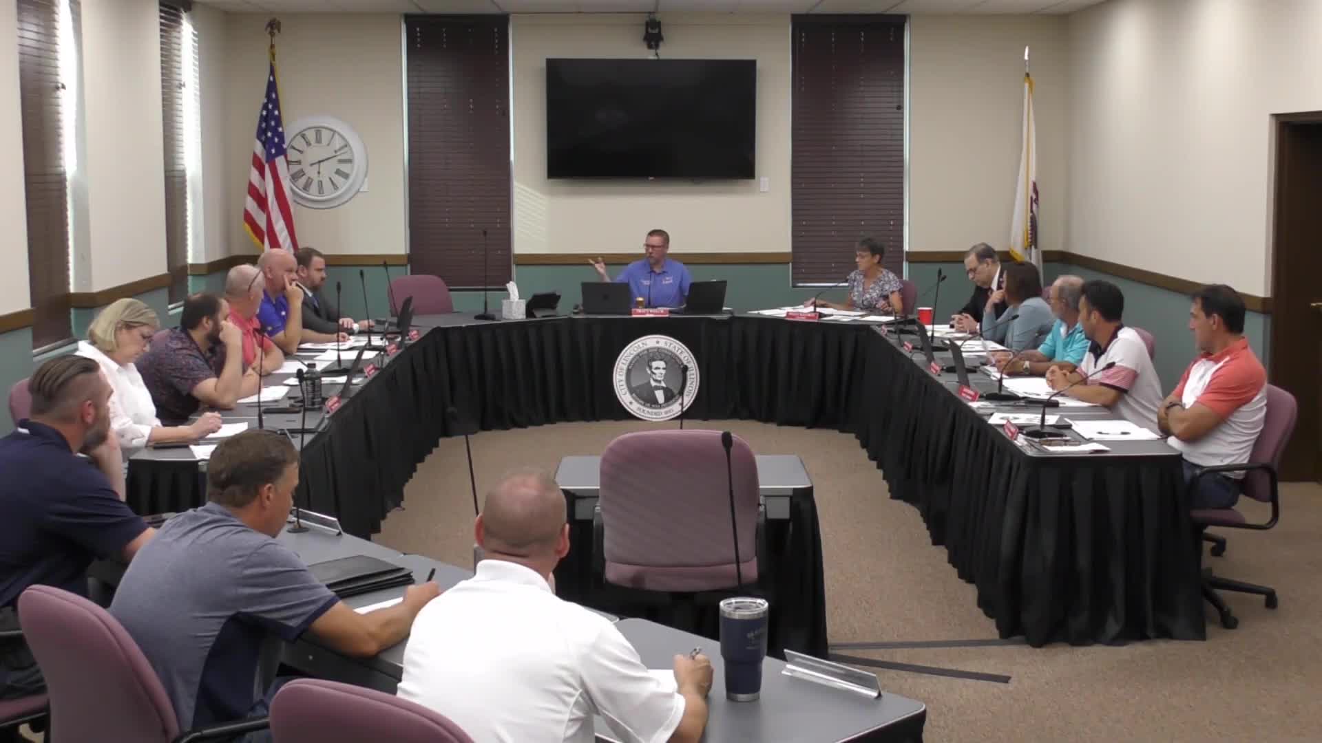 Lincoln City Council Approves New Logo and Grocery Occupation Tax Ordinance