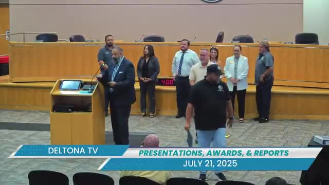 Deltona City Commission Proclaims July 2025 Parks and Recreation Month
