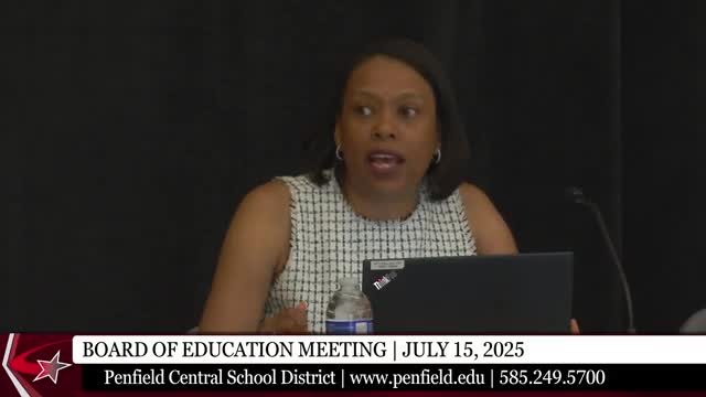 Penfield School District Introduces Ex Officio Student Members to School Board