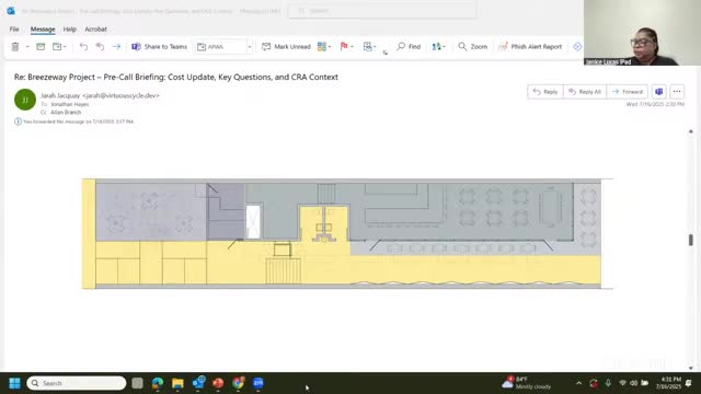 CRA Board Advances Sankofa Grocery Project at MLK and Fifteenth Street