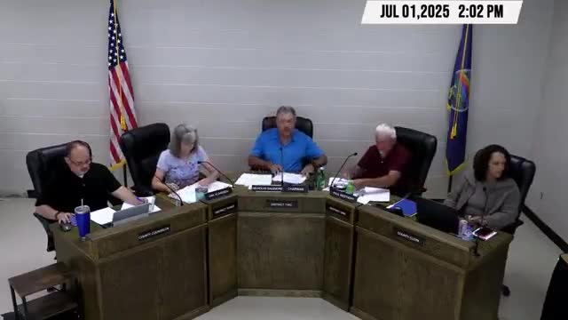 Resident says new culvert on Fortieth Road is causing standing water; county staff propose ditching eastward