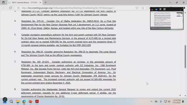 Commissioners consider naming Johnson County Post as official county newspaper