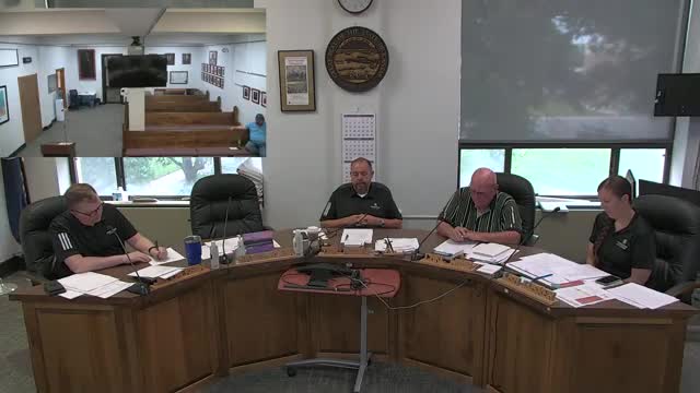 Commissioners receive recommendation to appoint Terrence Stewart as Osage Township clerk