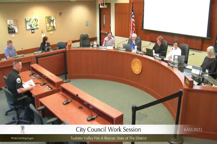 Tualatin Valley Fire and Rescue outlines wildfire deployments, EMS programs and levy effects in West Linn update