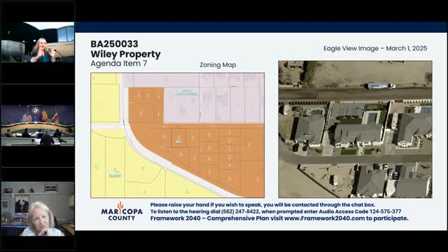 Board Deliberates Variance for Pickleball Court Amid Neighbor Concerns in District 1