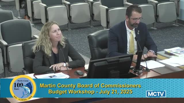 Martin County Leadership Highlights Budget Efficiency and Department Innovations