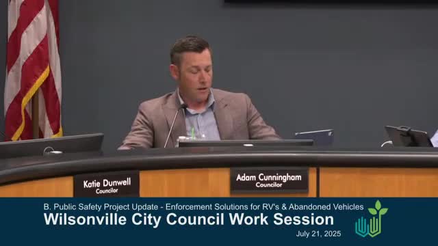 Wilsonville Council Discusses RV Parking Regulations and Community Outreach Strategies