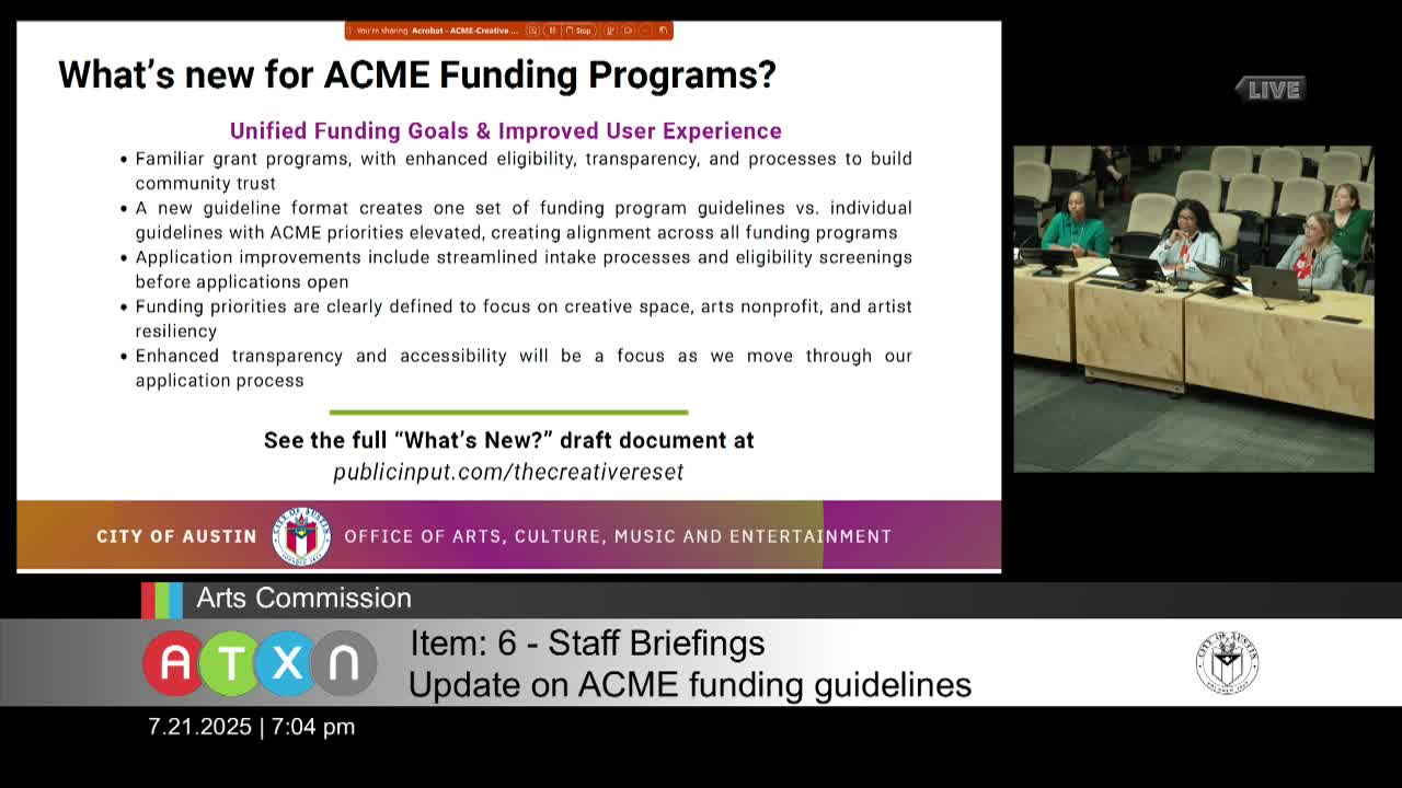 ACME Department Unifies Grant Programs to Enhance Accessibility and Transparency