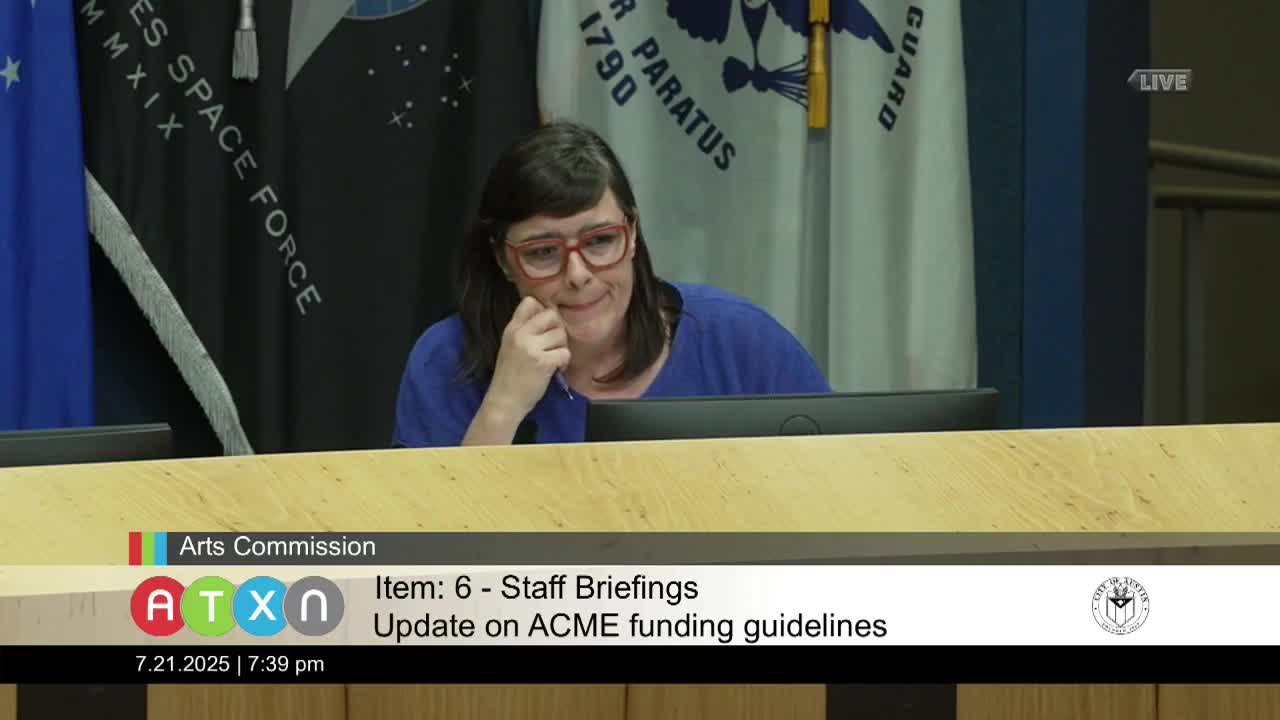 Austin Arts Department prioritizes community feedback for program development